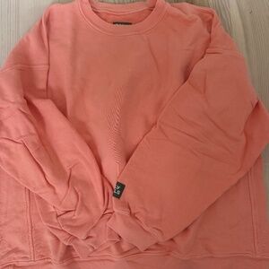 Daily drills orange crewneck